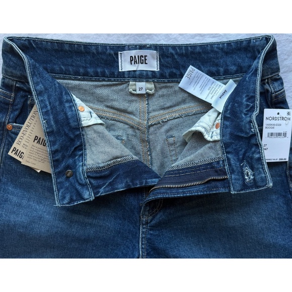 PAIGE Blue Flare & Wide Leg Jeans - Picture 11 of 16